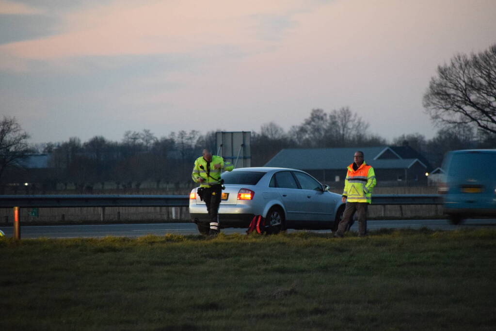 Bestuurder aangehouden na incident