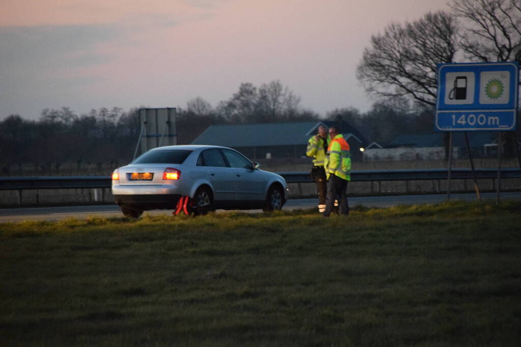 Bestuurder aangehouden na incident