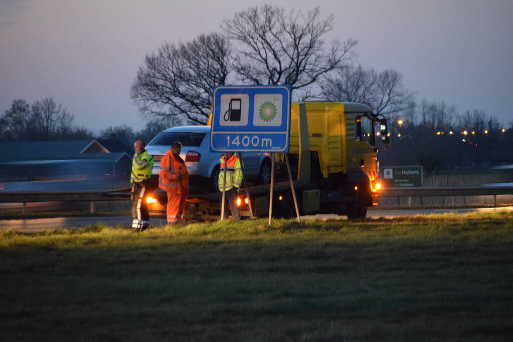 Bestuurder aangehouden na incident