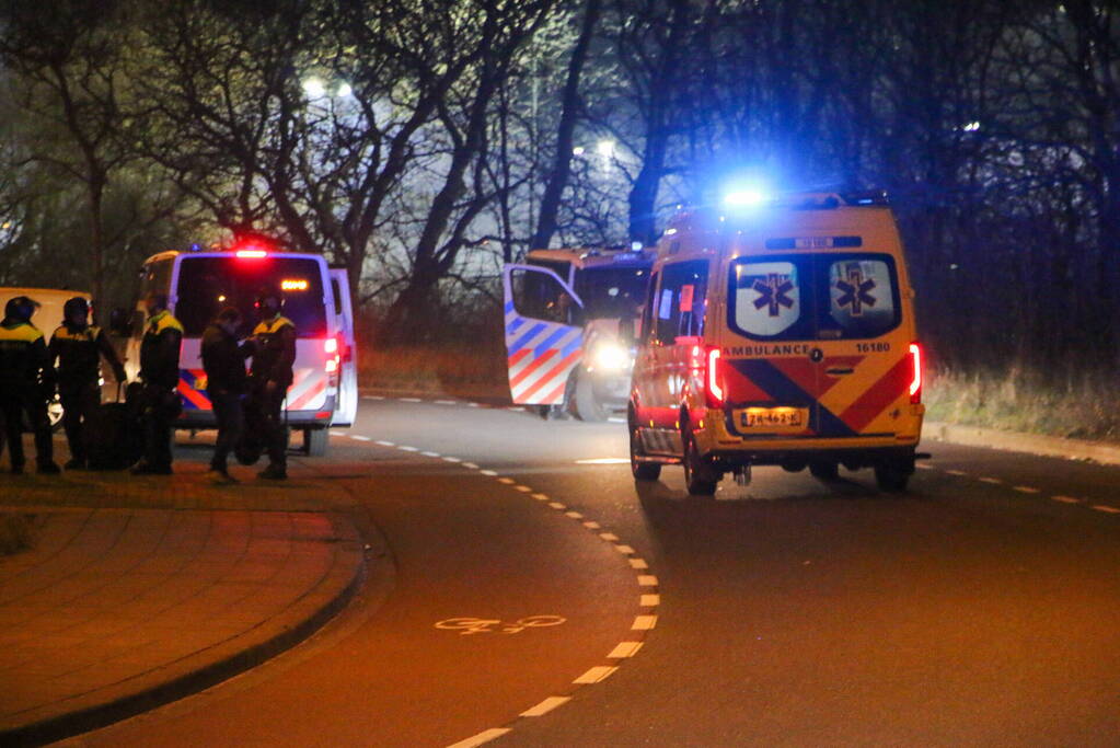 Grote politie-inzet bij onrustige voetbalwedstrijd