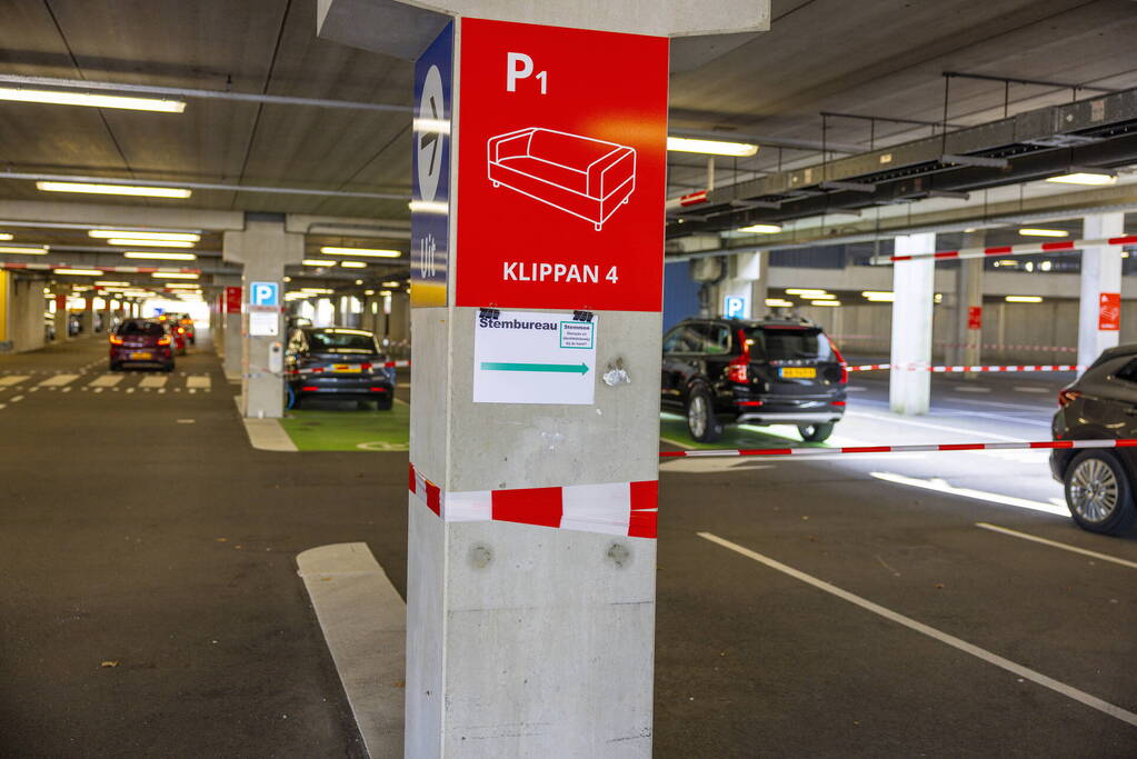 Rustig verloop drive-in stembureau Ikea