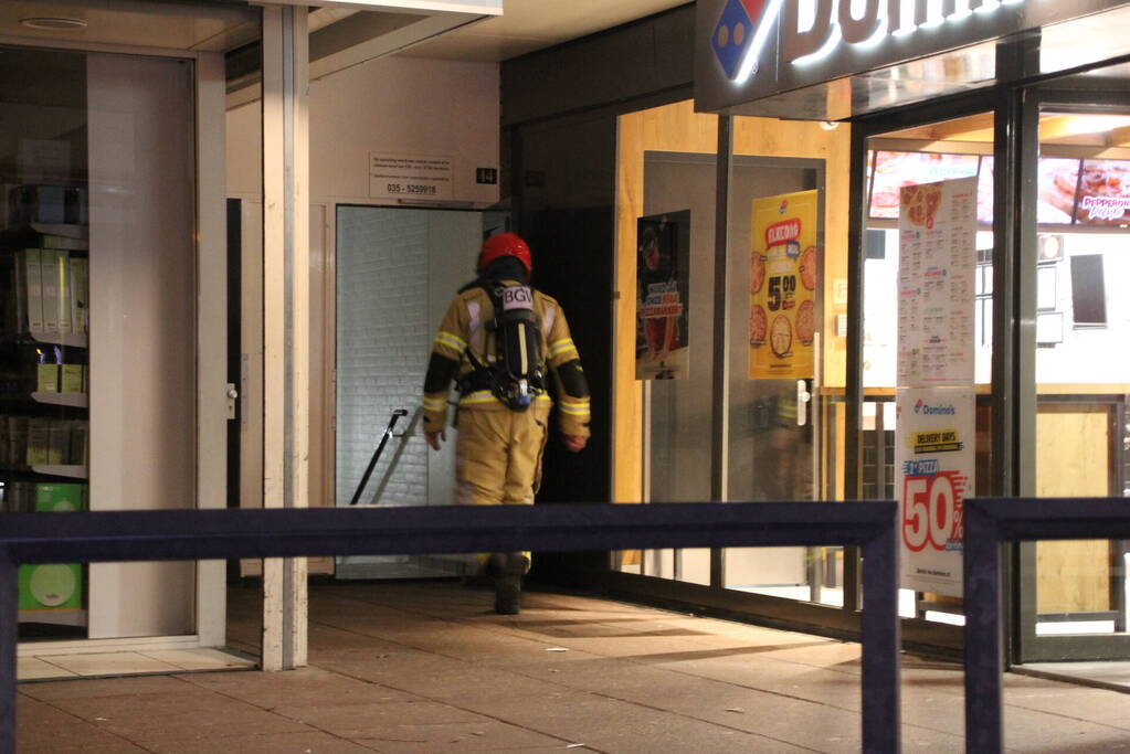 Parkeergarage vol rook na brand