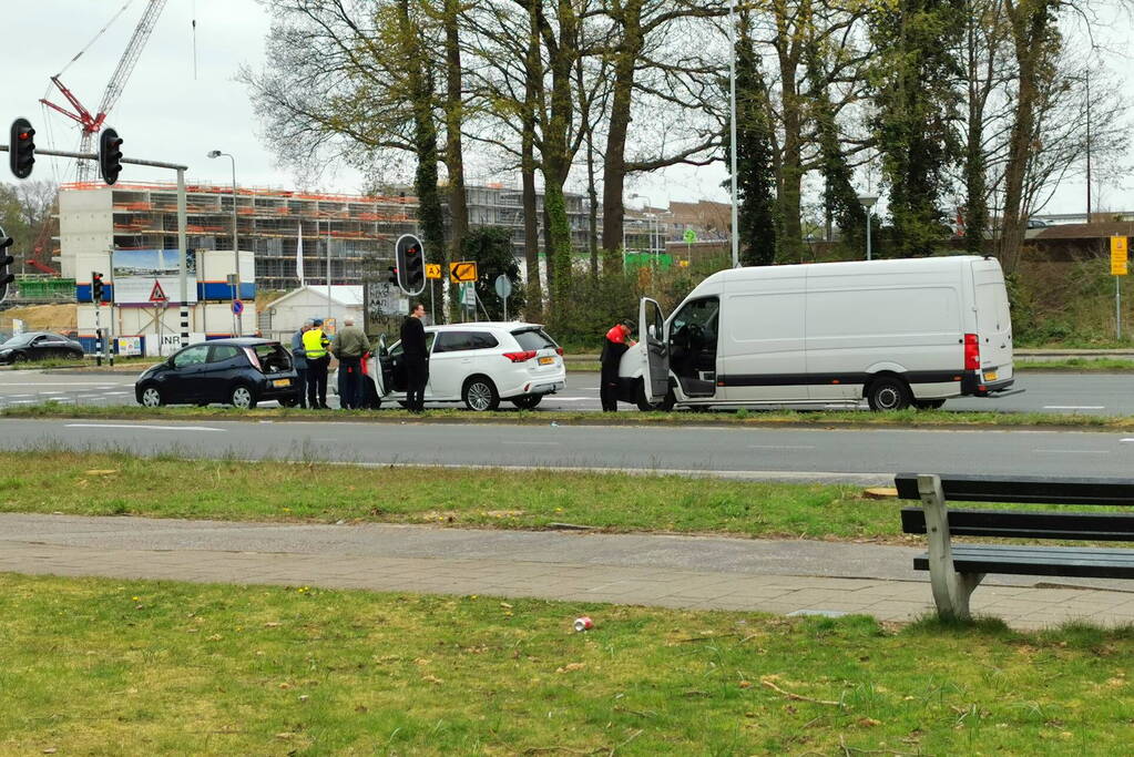 Flinke schade bij kop-staart botsing