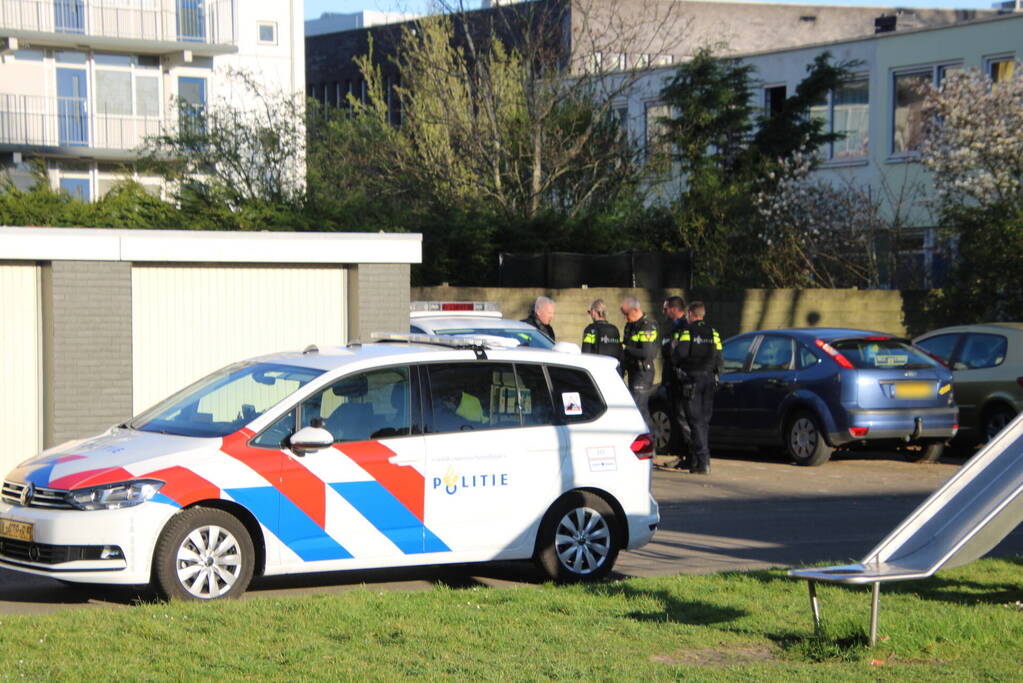 Politie in kogelwerende vesten