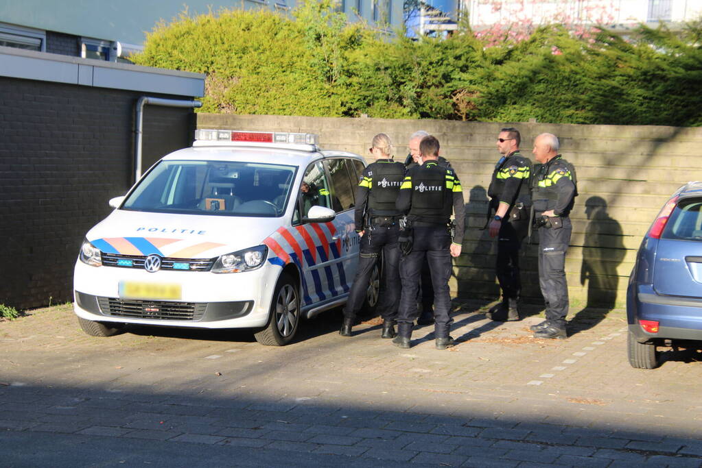 Politie in kogelwerende vesten