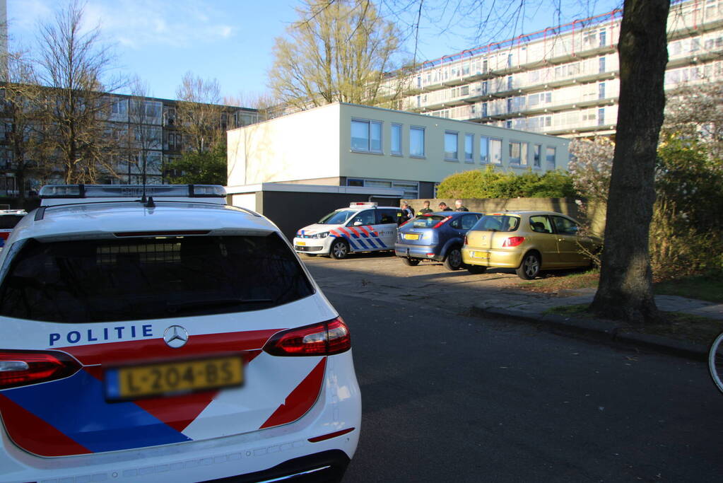 Politie in kogelwerende vesten