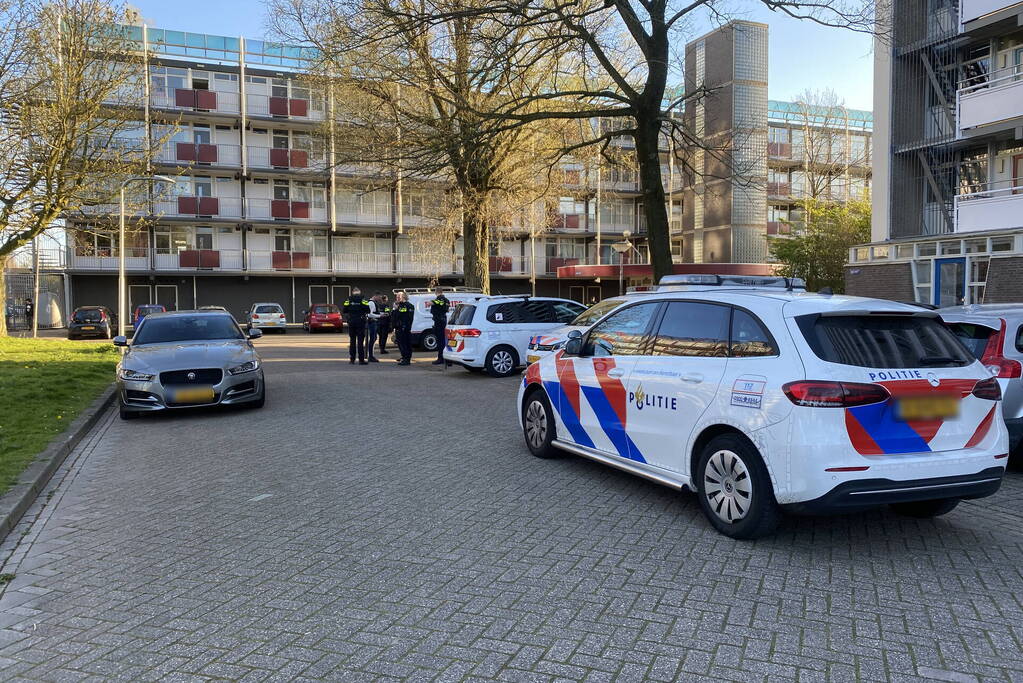 Politie in kogelwerende vesten