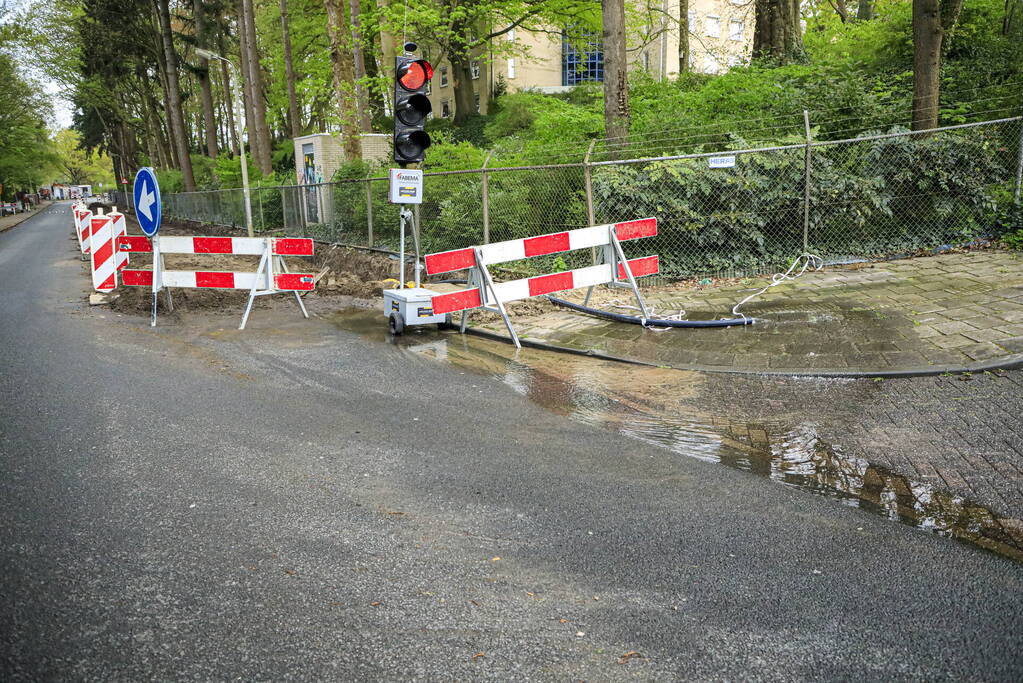 Melding waterlekkage blijkt test voor nieuwe leidingen