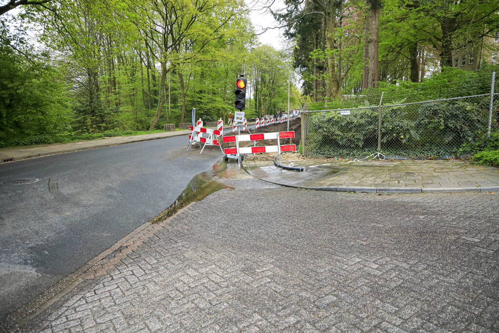 Melding waterlekkage blijkt test voor nieuwe leidingen