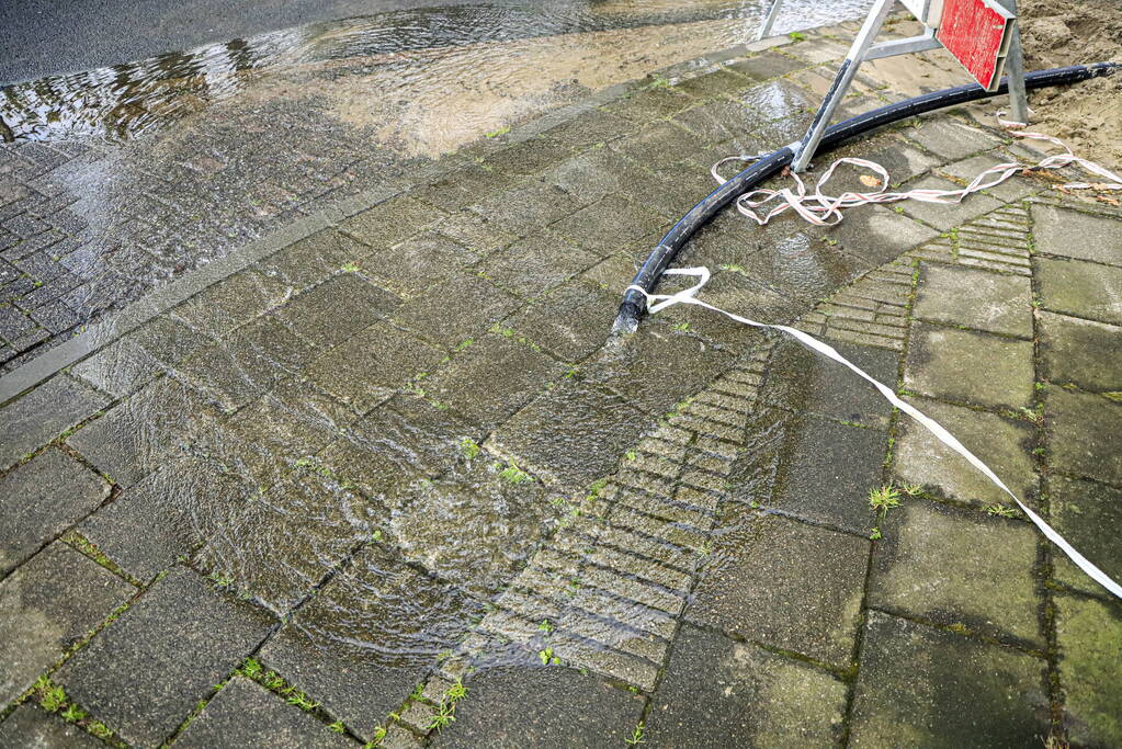 Melding waterlekkage blijkt test voor nieuwe leidingen