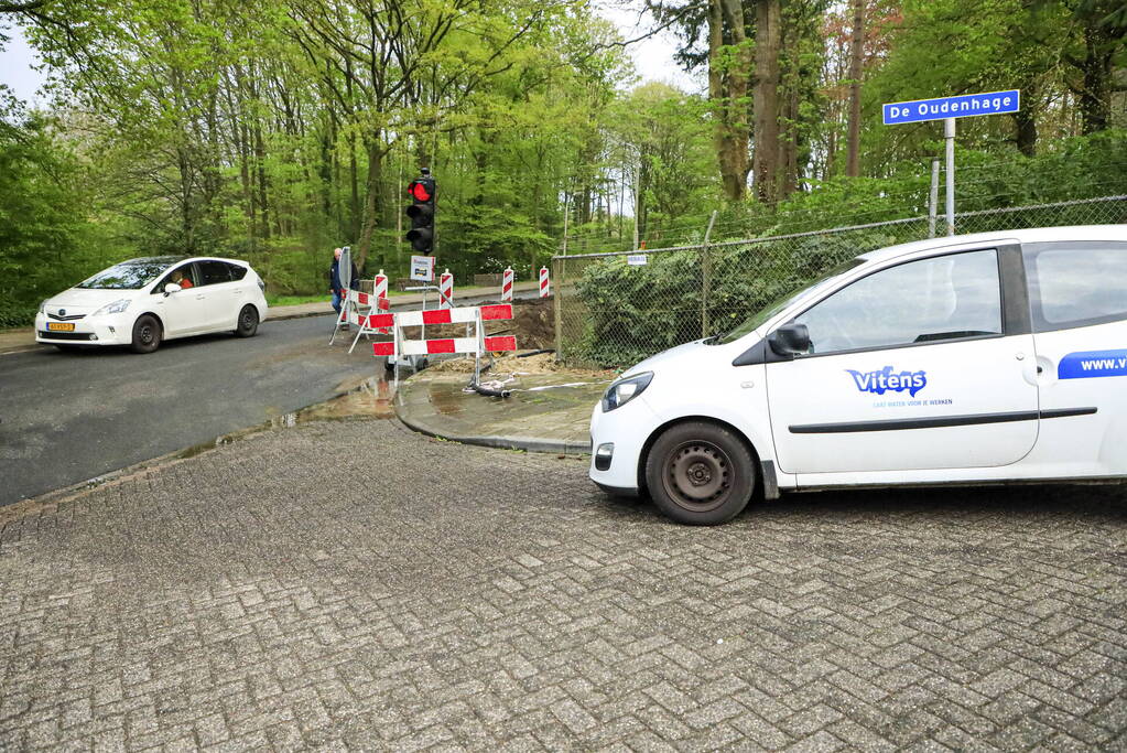 Melding waterlekkage blijkt test voor nieuwe leidingen