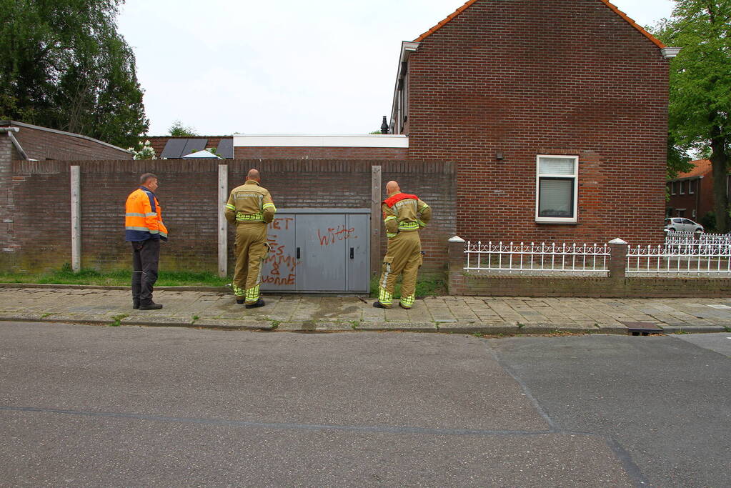 Brand door onkruidbestrijding