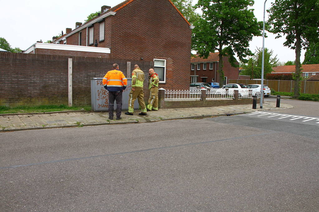 Brand door onkruidbestrijding