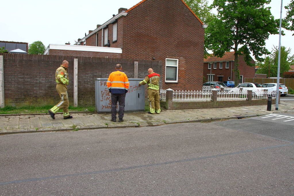 Brand door onkruidbestrijding