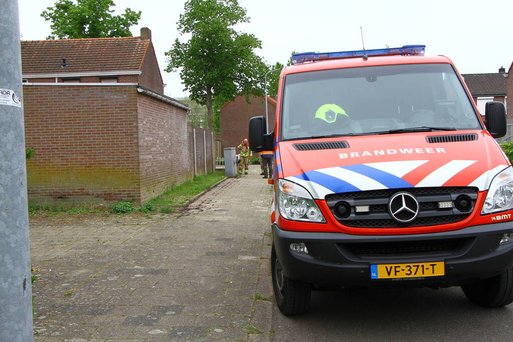 Brand door onkruidbestrijding