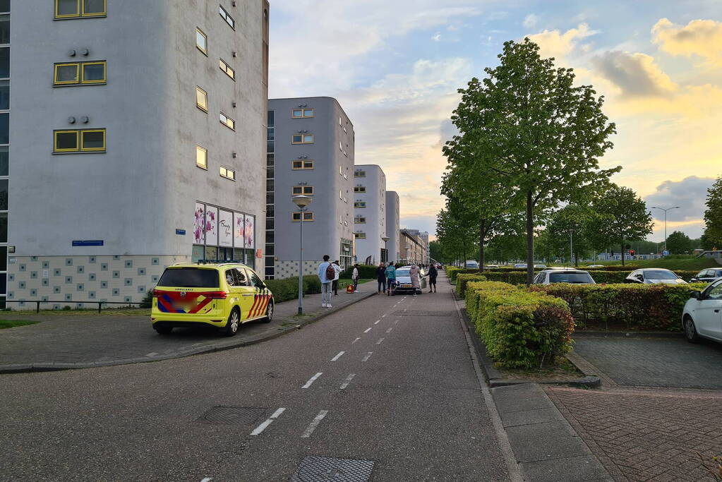 Fietser gewond bij aanrijding met auto