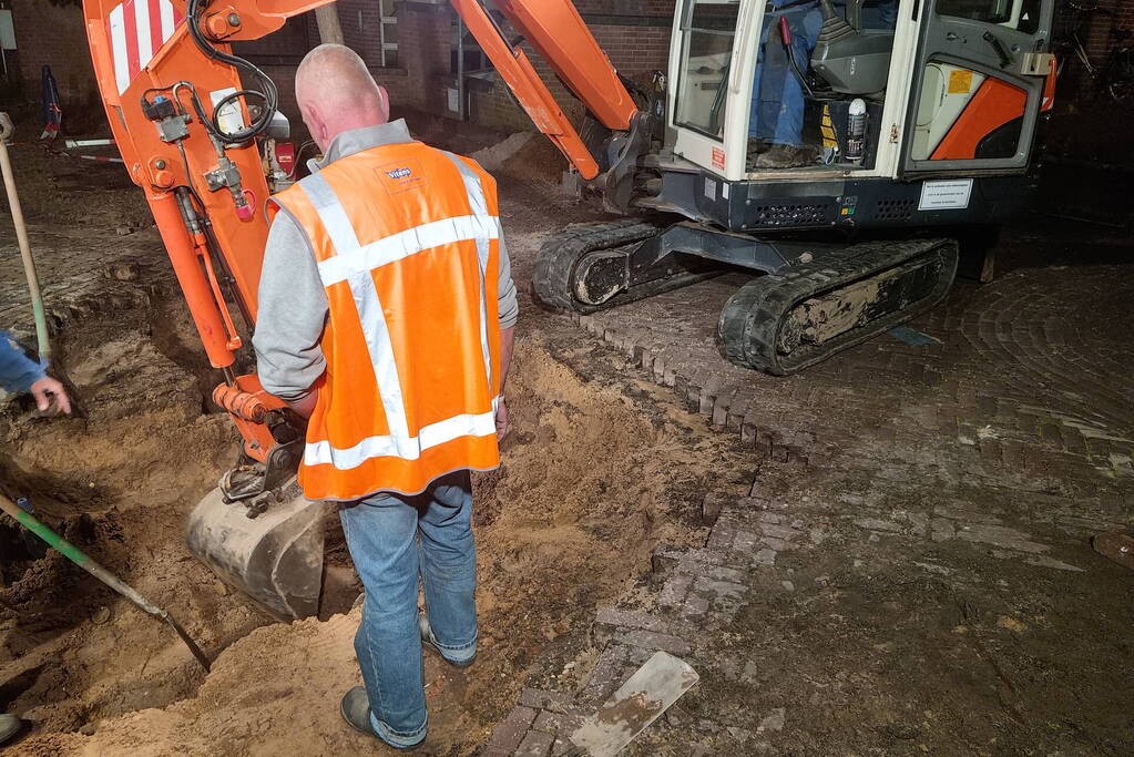 Meerdere wegen afgesloten vanwege waterlekkage