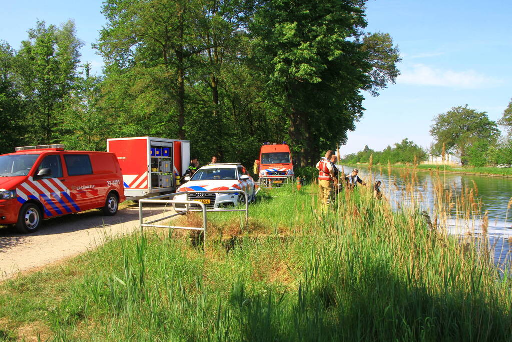 Groot onderzoek langs kanaal