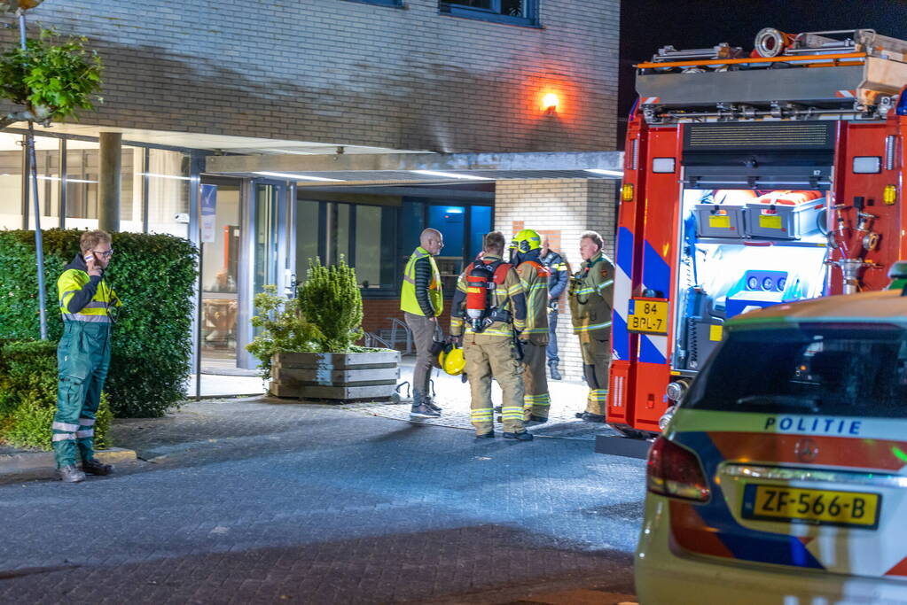 Grote brand bij gezondheidszorg