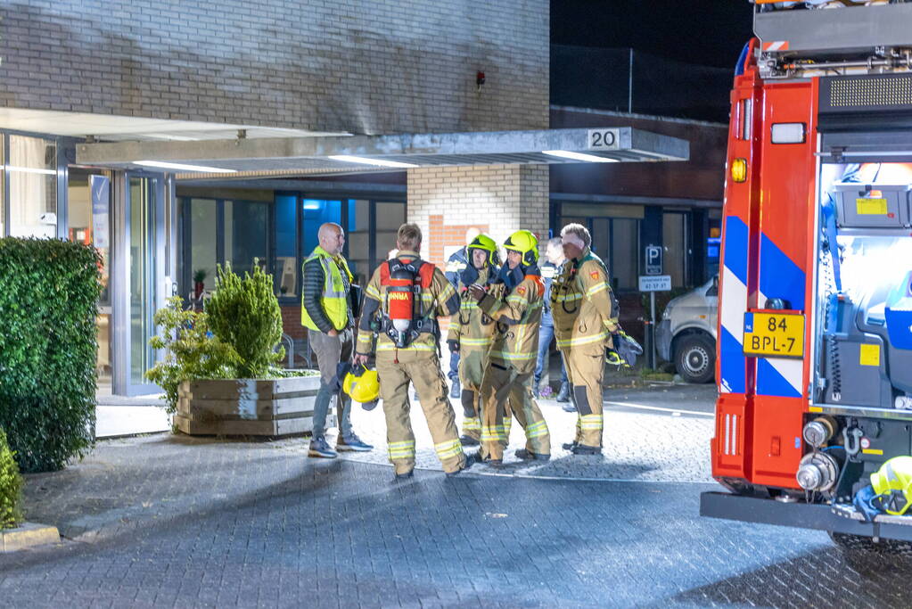 Grote brand bij gezondheidszorg