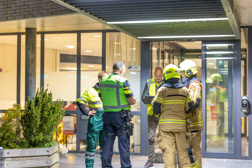 Grote brand bij gezondheidszorg