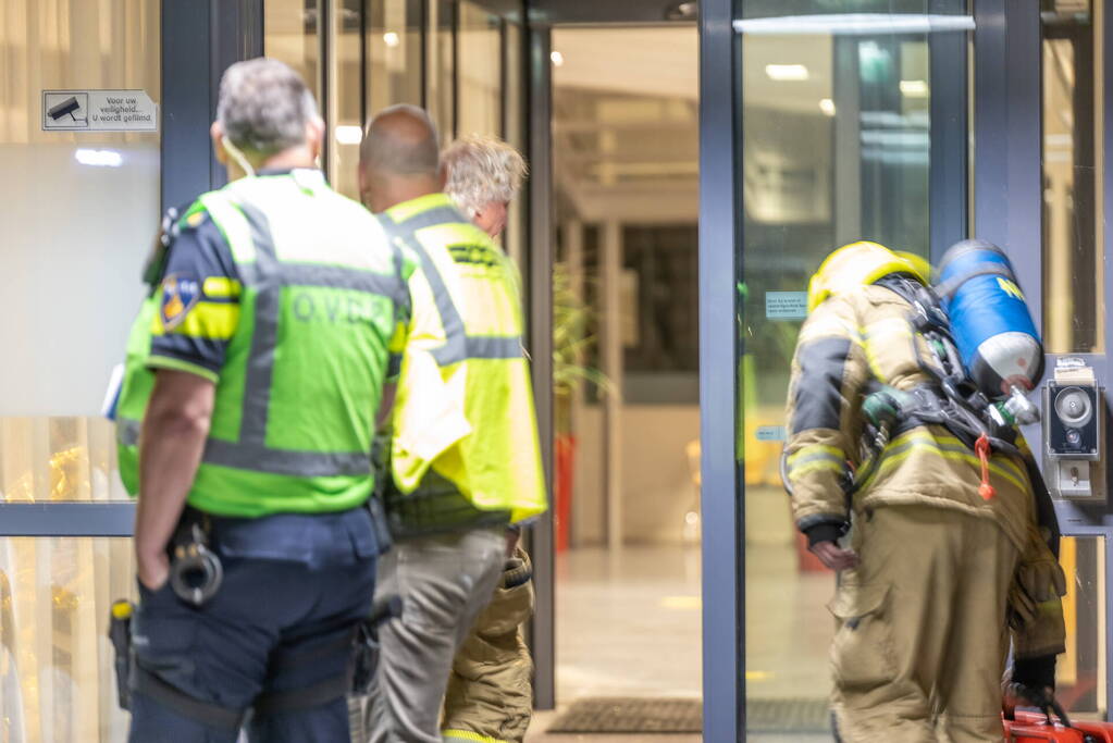 Grote brand bij gezondheidszorg