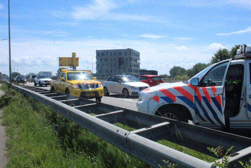 Veel schade bij kop-staart botsing