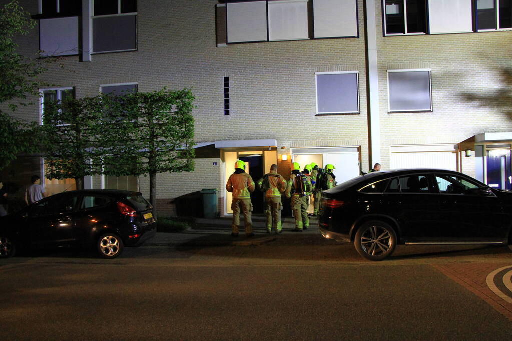 Woning vol rook door rookmachine