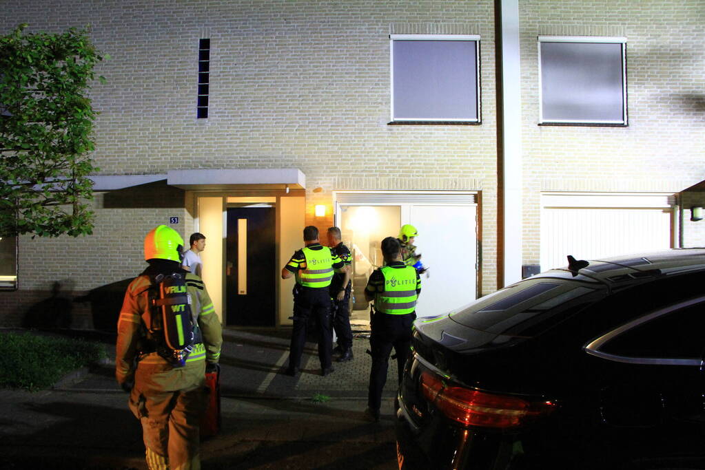 Woning vol rook door rookmachine