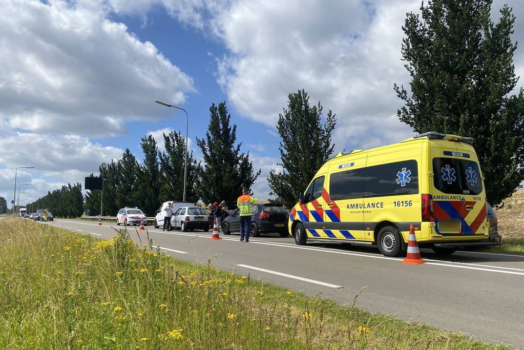 Schade bij kop-staartbotsing