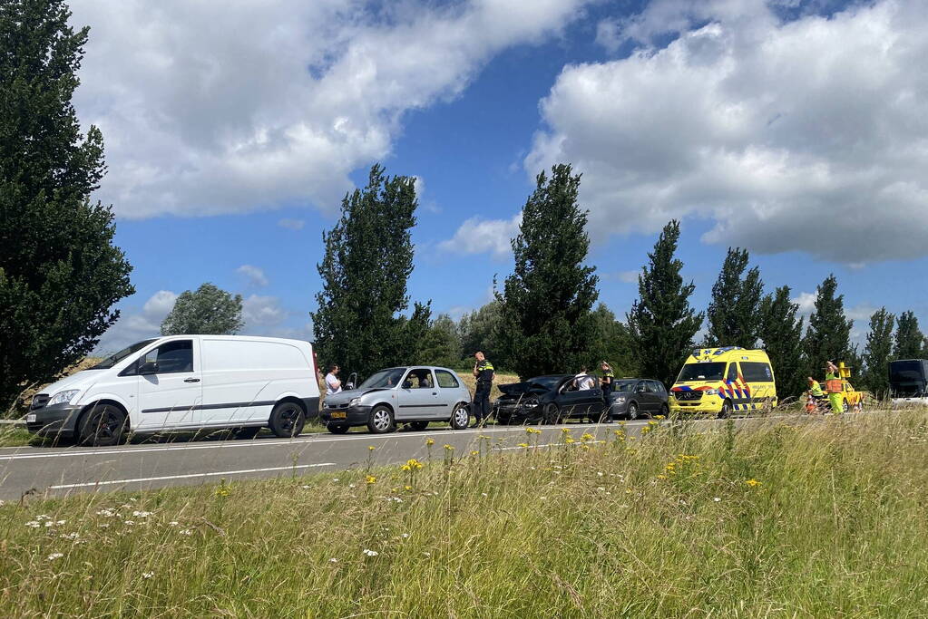 Schade bij kop-staartbotsing