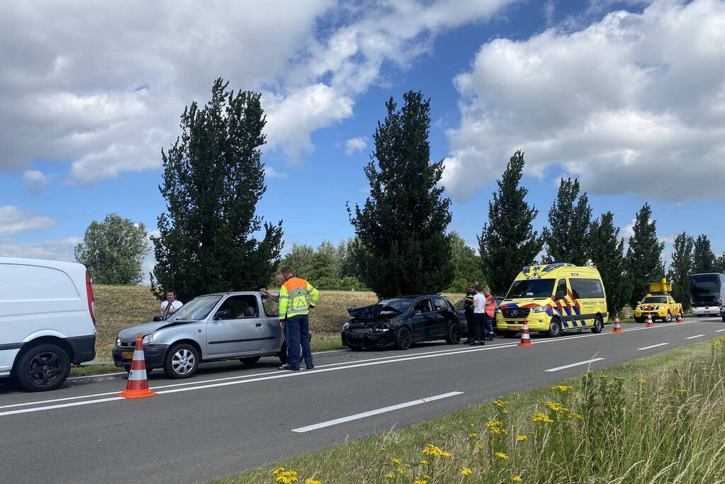 Schade bij kop-staartbotsing