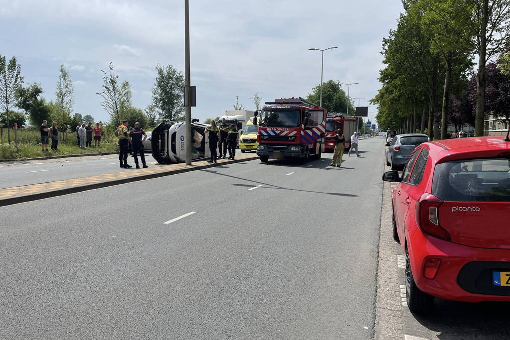 Flinke schade bij verkeersongeval