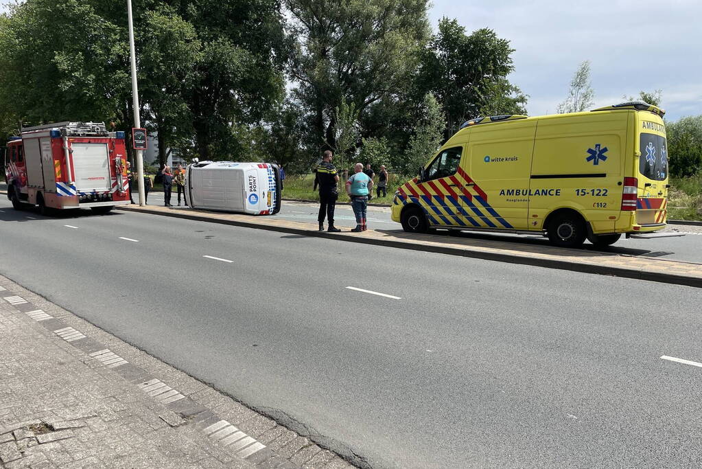 Flinke schade bij verkeersongeval