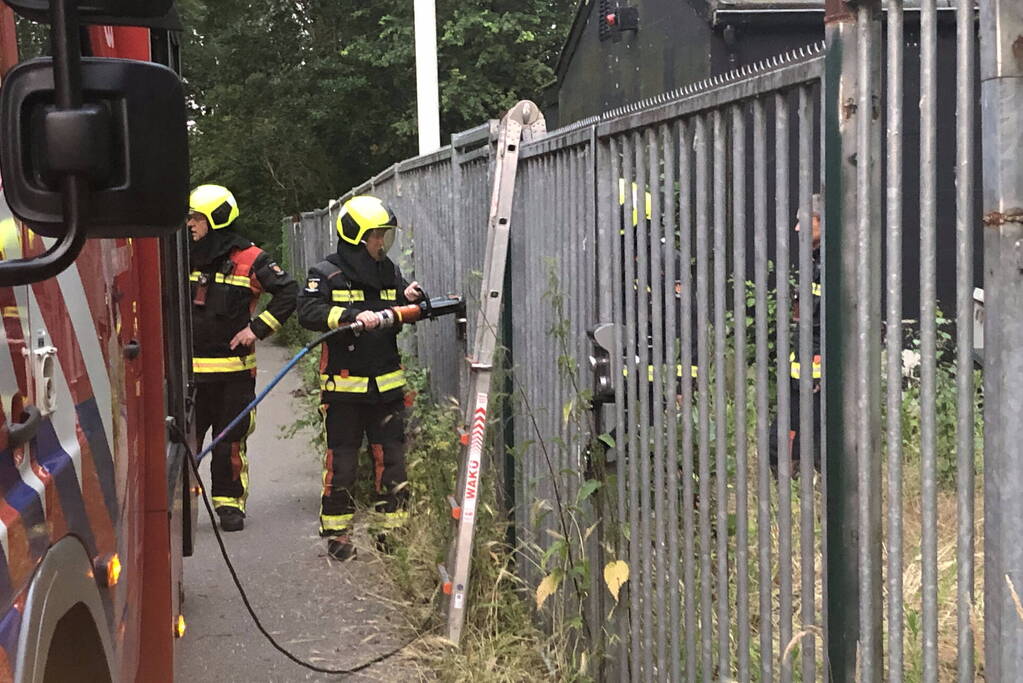 Sterke gaslucht in oud scouting gebouw