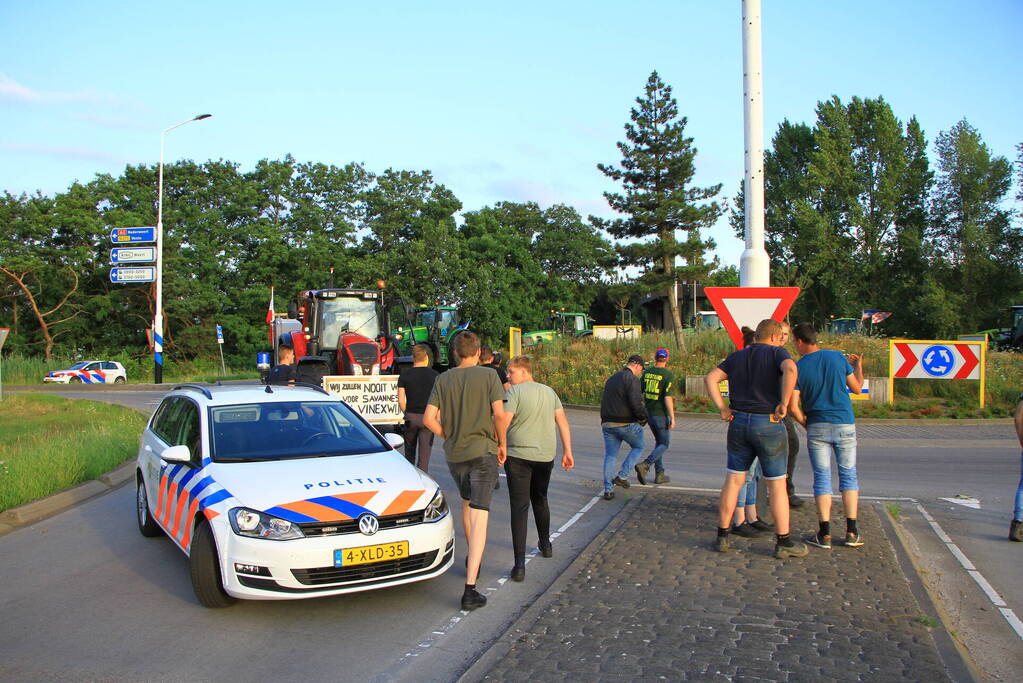 Politie voorkomt blokkade door boeren