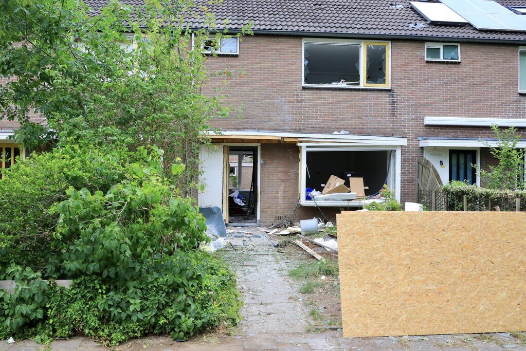 Woningen ontruimd door ontploffing