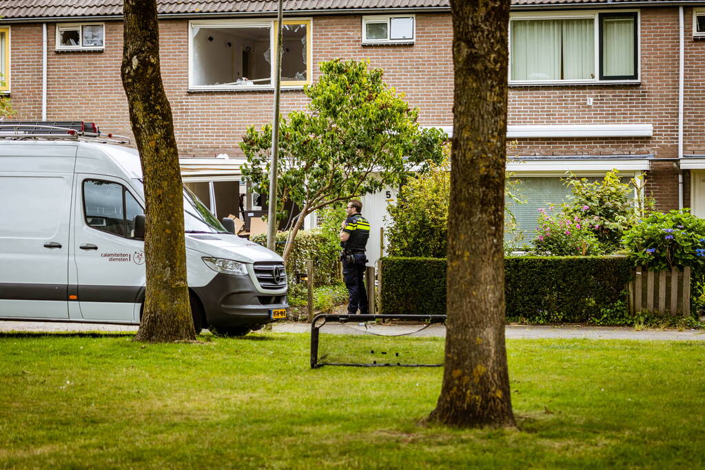 Woningen ontruimd door ontploffing