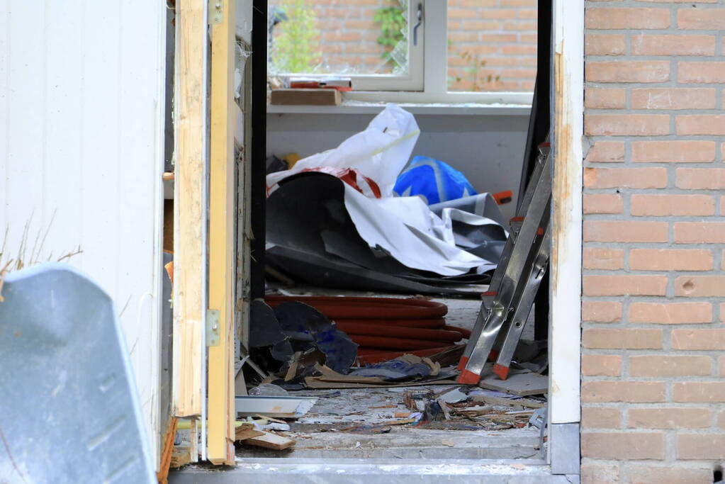 Woningen ontruimd door ontploffing