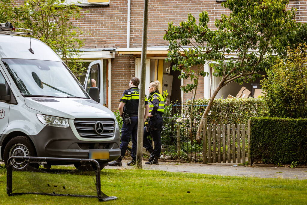 Woningen ontruimd door ontploffing