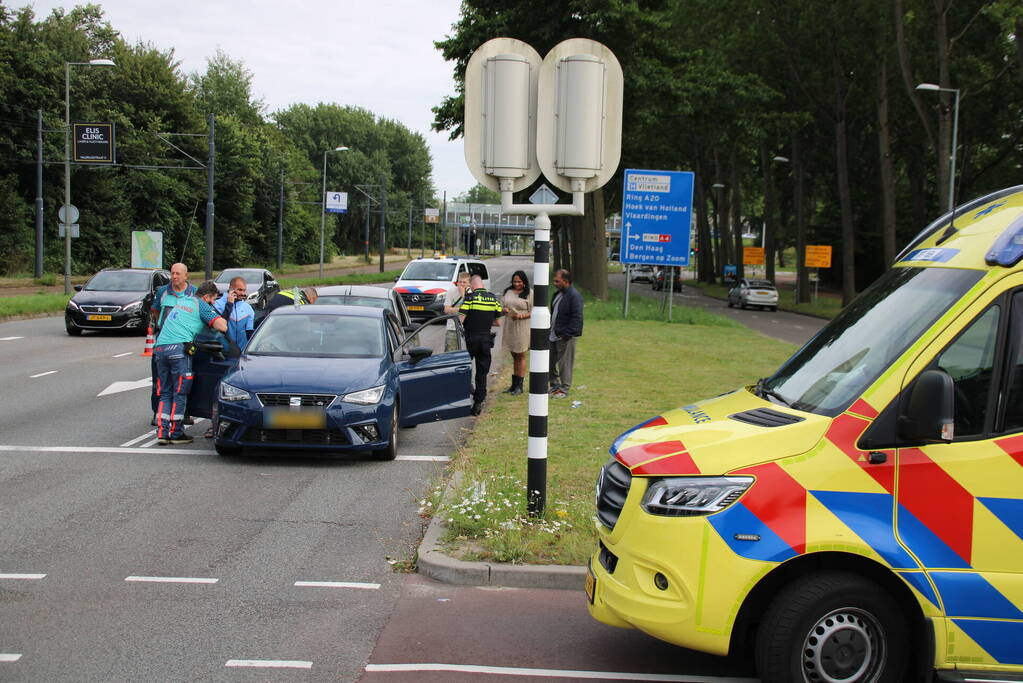 Schade bij kop-staart botsing