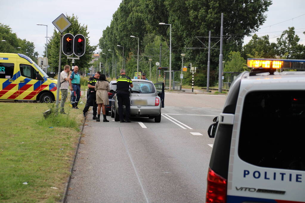 Schade bij kop-staart botsing