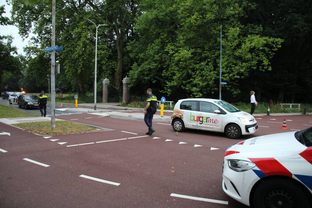 Fietser gewond bij aanrijding met auto