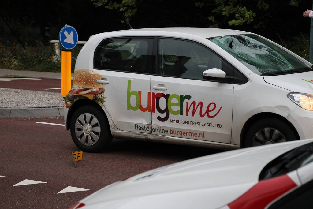 Fietser gewond bij aanrijding met auto