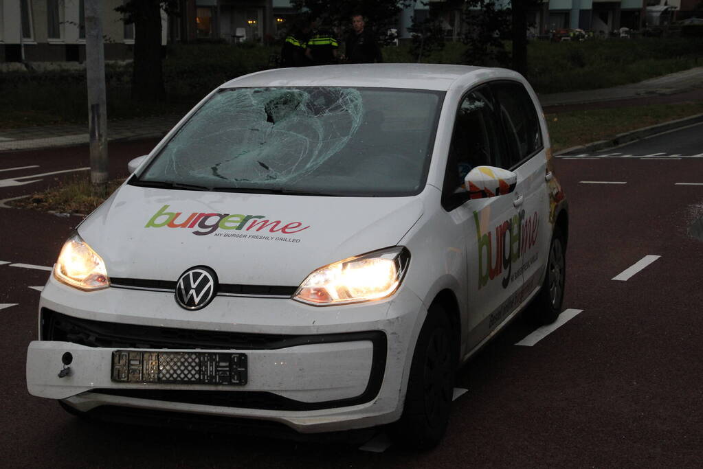 Fietser gewond bij aanrijding met auto