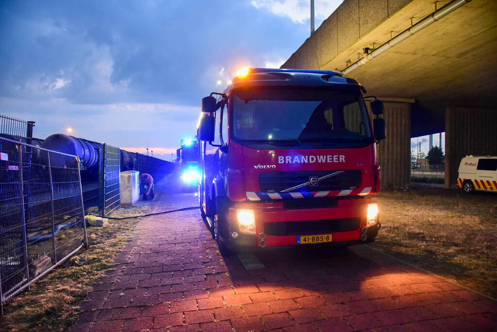 Brand in treinwagon snel geblust