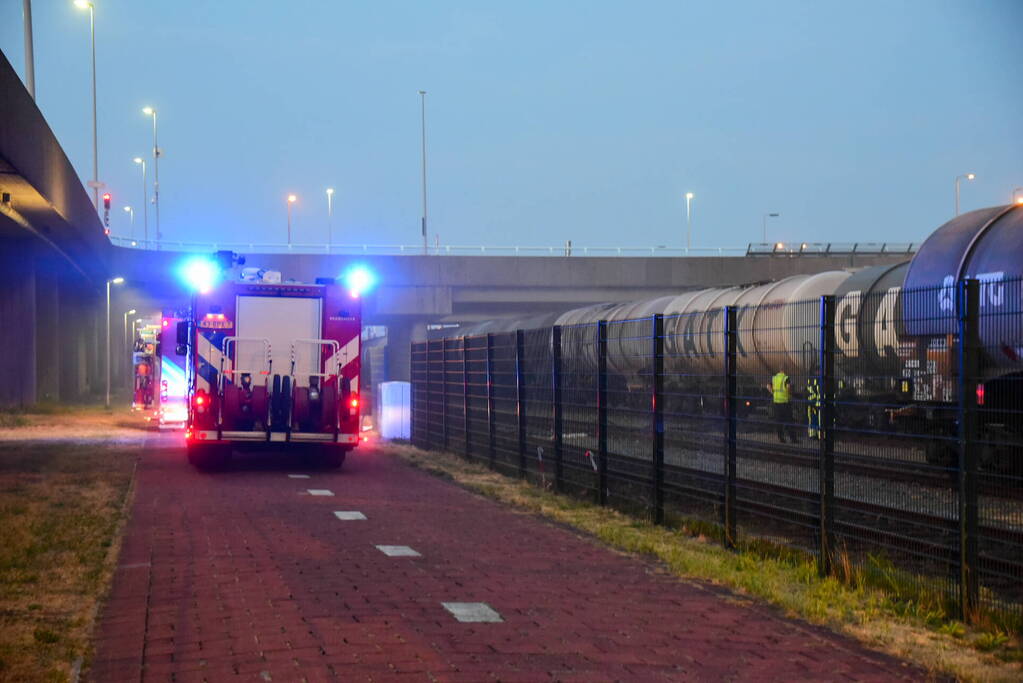 Brand in treinwagon snel geblust