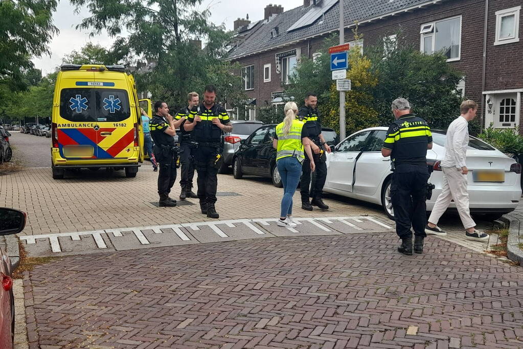 Fietsster raakt gewond bij eenzijdig ongeval