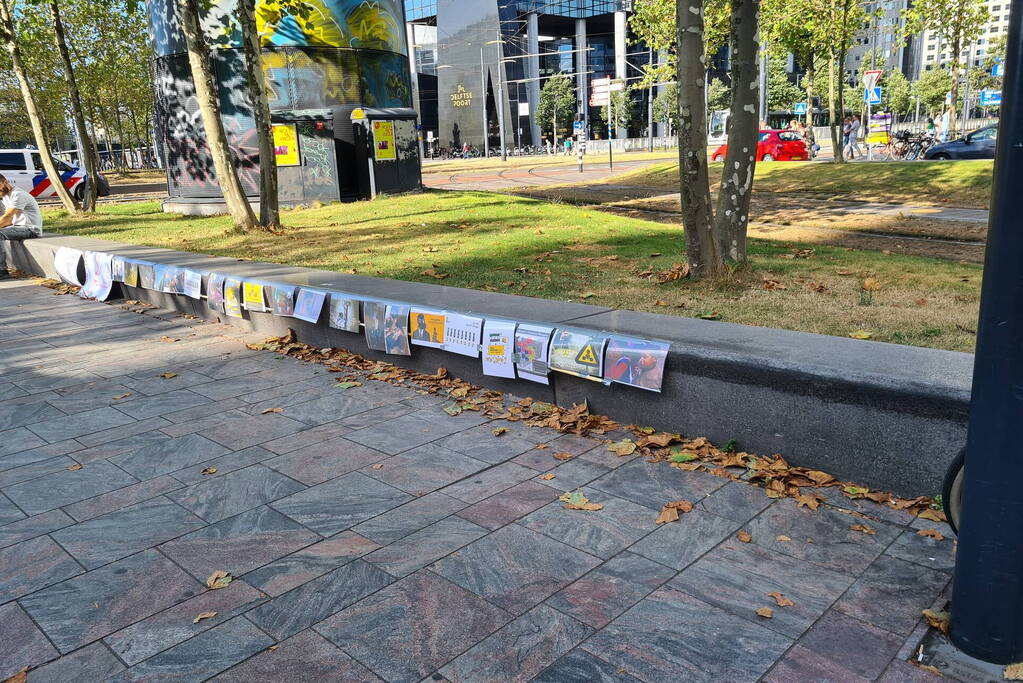 Demonstratie tegen chemische wapens