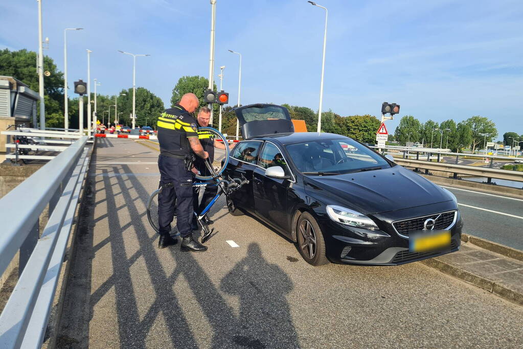 Wielrenner gewond bij botsing met fietser